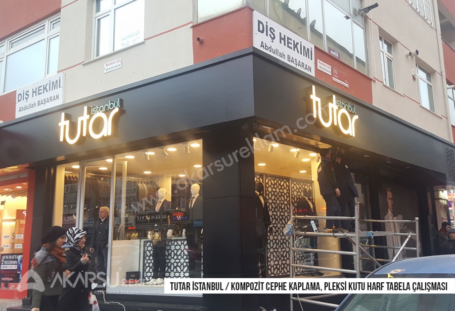 Tutar İstanbul - Tabela Çalışması