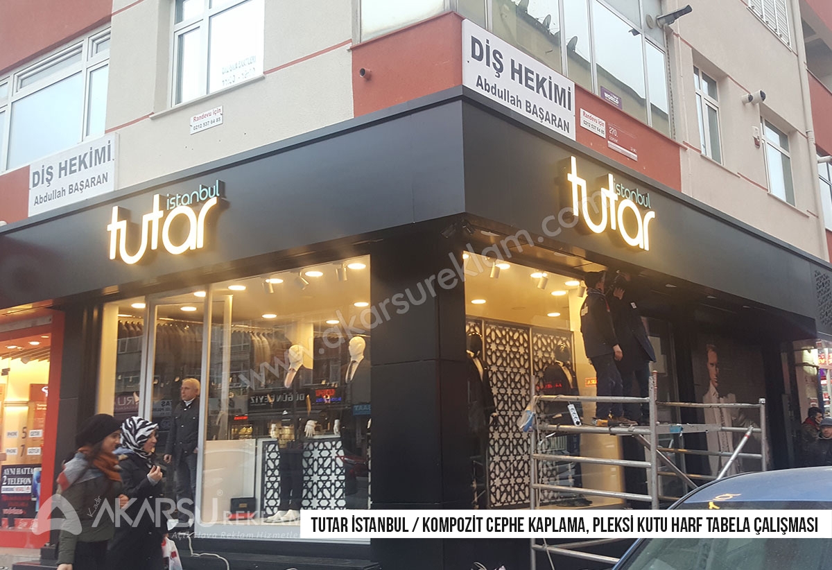 Tutar İstanbul - Tabela Çalışması